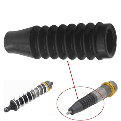 4Pcs 1:8 RC Absorber Rubber Cover Shock Damper Absorption Cover Dust-Proof Boot for 1/8 RC Off-Road Monster Short-Course Truck Car Kyosho TRX4 Hobao HPI HSP Upgrade Parts (36mm) - size: 36mm