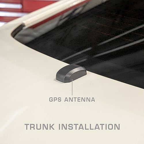 GlowShift GPS Speedometer Sensor Adapter Kit for Speedo Gauges - Acquires Car Truck Vehicle Driving Speed MPH KPH - Antenna Installs to Roof or on Trunk - Easy Installation