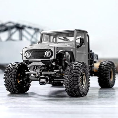 RC Spare Part Compatible with TRX4M for Defender for Bronco Hard Body Shell with Cage for 1/18 RC Crawler Car Upgrade Accessories(Gray) - size: Gray