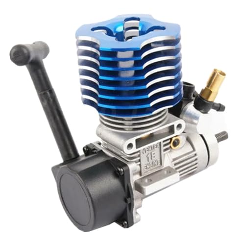 VX 18CXP Vertex 18 Engine Nitro Power 2.74cc with Pull Starter Spark-Plug 02060 Compatible for RC Model Car Buggy 1/10 1/8