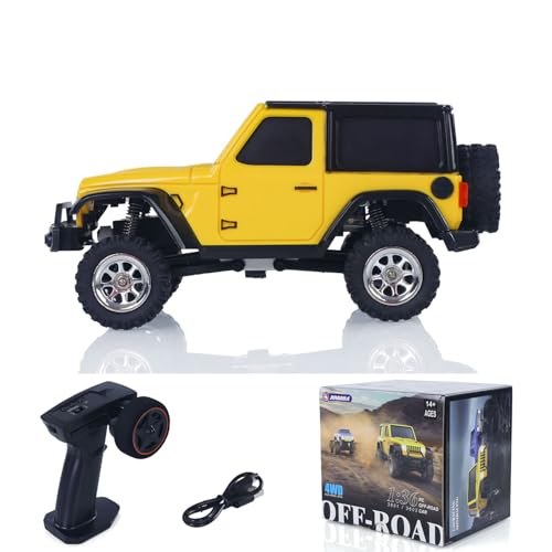 TOUCAN RC HOBBY 2.4G 1/36 Remote Control Rock Crawler RC Off Road Car 4×4 RTR Model Vehicle Light Battery Radio Mini Toy for Gifts