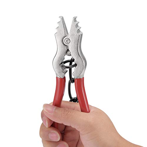 Canomo Chain Opening and Closing Pliers for Chandelier Light Fixture, 7 Inches