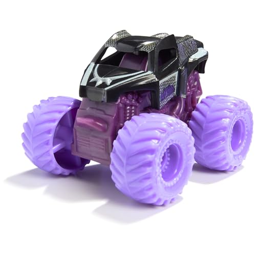 Monster Jam Marvel Mini Monster Trucks 1:87 Scale 5-Pack | Includes 4 Mini Trucks & 1 Mystery Truck, Authentic Marvel Details, Collectible Fun, Toys for Ages 3 and Up