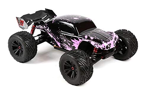 SummitLink Custom Body Compatible for 1/10 1/8 Scale RC Car or Truck (Truck not Included) (Muddy Pink Over Black) - style: Muddy Pink Over Black