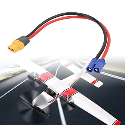 SWOQ Convenient and Convenient Resistance for EC3 malefemale connectors, EC3 Male Plastic Copper Cable for RC car