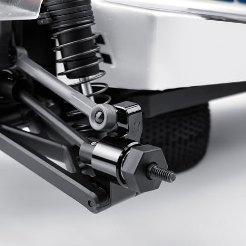 Micro-B Aluminum Alloy C Block Caster Blocks C Hubs, Front Steering Knuckles Spindles, and Rear Hubs Compatible with 1/24 Buggy Losi Micro-B RC Car Truck Upgrade Replace Parts
