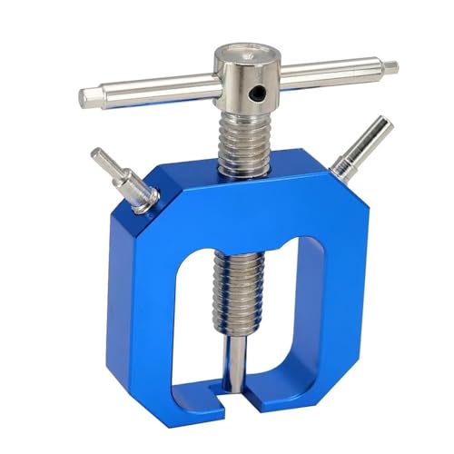 RC Car Assortment for Traxxas Trx4 for Axial Scx10 for Hsp rc Car Motor Gear Puller Tooth Extractor Metal Pinion Remover Professional Tool(Blue) - color: Blue