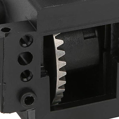 RC Gear Box Complete, RC Accessory, Universal Front Rear Fit, Metal Internal Gears, with Plastic Shell, for HSP Infinite 1/10 Cars, Black Upgrade Component