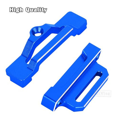 RC Upgrades Part Aluminium Alloy Battery Mount Plate Tray Battery Holder Mount for 1/10 Slash 2WD/Slash 2WD VXL/F0rd F-15O Raptor 2WD,Tall Battery Holder Mount Hold Down,Navy Blue(#5827) - color: Navy Blue- (Upgrades Part)