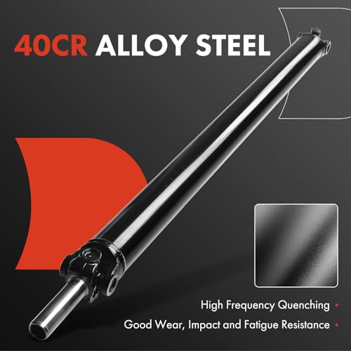 A-Premium Rear Drive Shaft Driveshaft Assembly Complete Prop Shaft | Compatible with Chevrolet Colorado & GMC Canyon 2004-2012, RWD, Replace# 15126587, 15173138, Eliminates Drivetrain Vibration - size: Rear, style: RWD