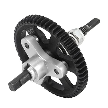Generic Durable 54T Aluminum Steel Differential Slipper Clutch for Slash 4x4 (Silver) - color: Silver