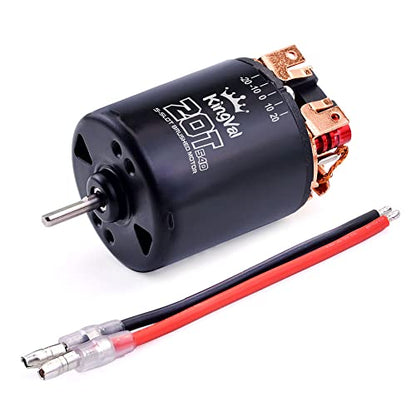 KingVal Replacement 5-Slot Rotor 540 20T Brushed Motor Shaft 3.175mm Compatible with 1/10 RC Crawler Car - size: 20T