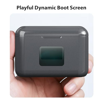 Yunseity Two Way Battery Charger for 360 X4 Air Fast Charge Station with LCD Screen 36W Dual Port Charging Compact Size for Outdoor Creators