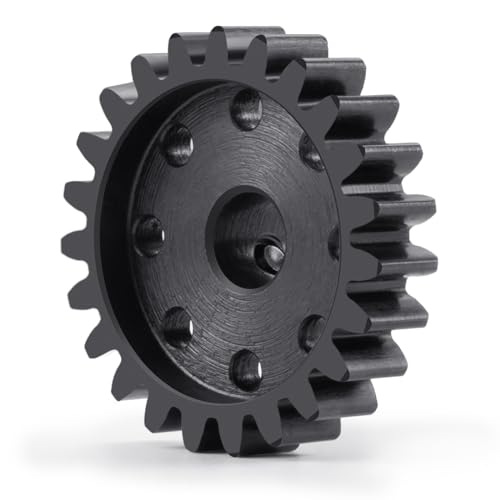 Mod 1.5 8mm Motor Gears 23T Steel Pinion Gear for 1:5 X Maxx 6S/8S | XRT 1/6 8S Monster 4WD 1/10 E-REVO Truck Upgrades - size: 23T