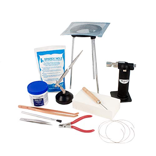 Standard Jewelry Soldering Kit with Silver Solder Wire Kit-1750