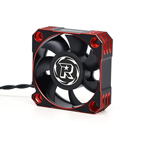Surpass Hobby 50mm RC Cooling Fan 10000RPM Motor Heatsink Preventing Heat ESC Fan for 1/5th Scale RC Car Brushless Motor ESC RED - style: Red