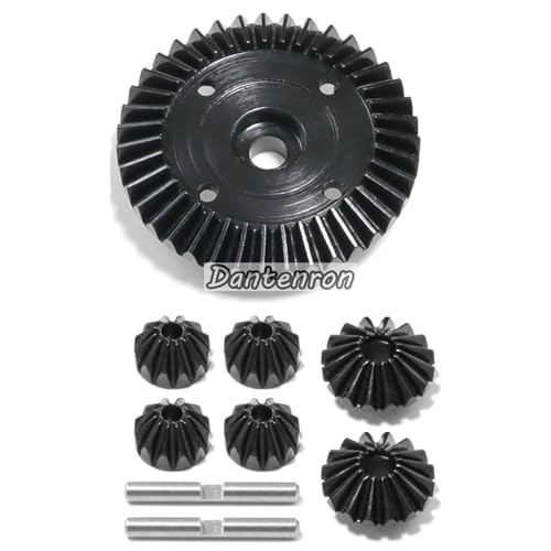 RC TT-02 Steel Differential Drive Gear Set Kit Upgraded Parts Compatible with Tamiya TT02 TT02B XV02 1/10 On Road Touring Rally Racing Drift Car Upgrade Parts