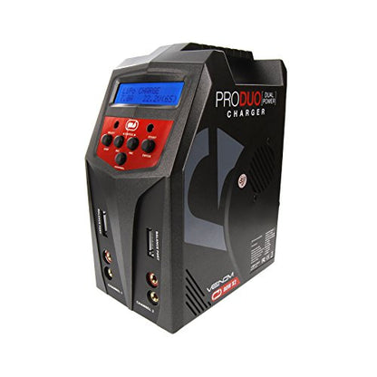 Venom 7.2V 5000mAh 6-Cell NiMH Battery with Universal Plug System and Venom Pro Duo 80W X2 Dual AC/DC 7A LiPo & NiMH RC Battery Balance Charger Combo