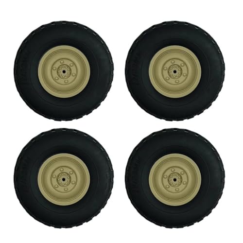 RC Car Assortment for LDRC LD-P06 for Unimog 1/12 RC Truck Car Spare Parts Upgrade Accessories 4Pcs Wheel Tire Tyre