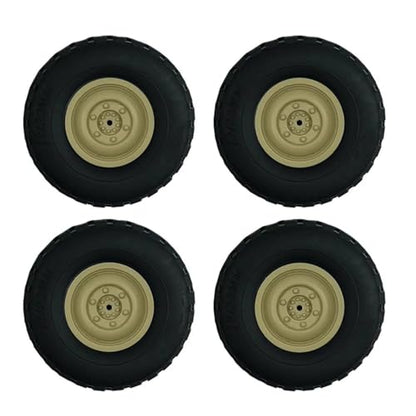 RC Car Assortment for LDRC LD-P06 for Unimog 1/12 RC Truck Car Spare Parts Upgrade Accessories 4Pcs Wheel Tire Tyre