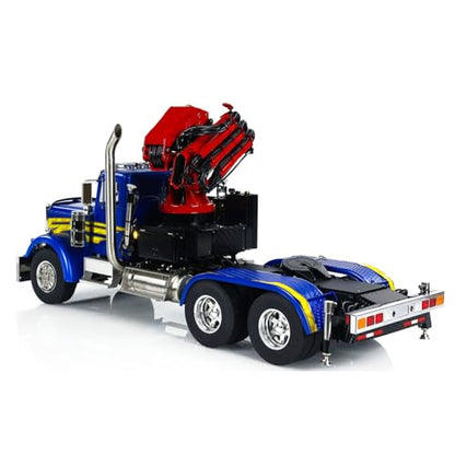 1/14 6X6 RC Tractor Truck Metal Chassis 2-Speed Gearbox RTR 56344 Sound Light System ESC Servo Hobby Grade Model