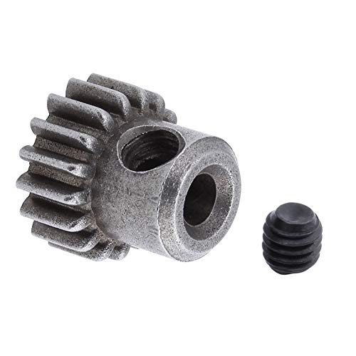 HobbyPark Steel Metal Mod 0.6 Module Pinion Gear Set 3.175mm Motor Gears 17T 21T 26T 29T 11189 11176 11181 11119 for RC Car Redcat HSP Exceed (4-Pack)
