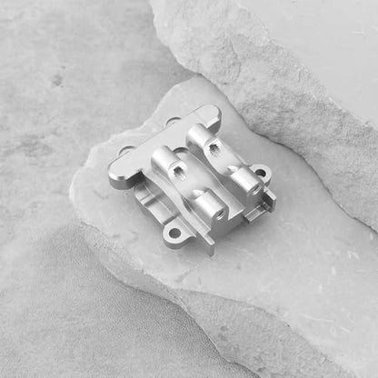 OTOTEC RC Car Rear Diff Cover Aluminum 7075 Differential Cover Compatible with ARRMA 1/18 Granite Typhon Mojave Grom Nascar, Silver - color: Silver