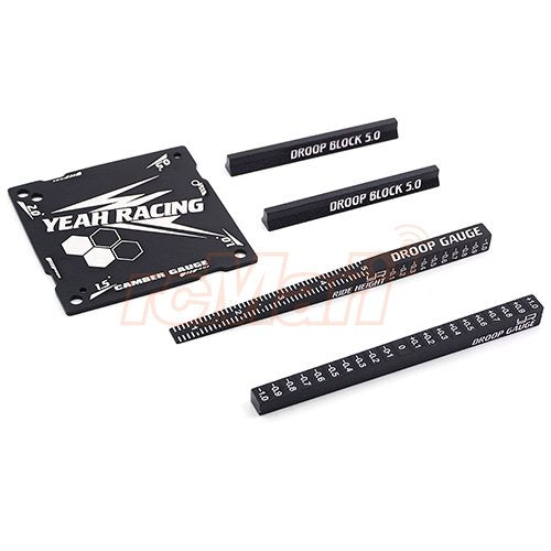 Yeah Racing Aluminum Chassis Set Up Tool Kit for 1/27 1/28 Mini-Z #YT-0175