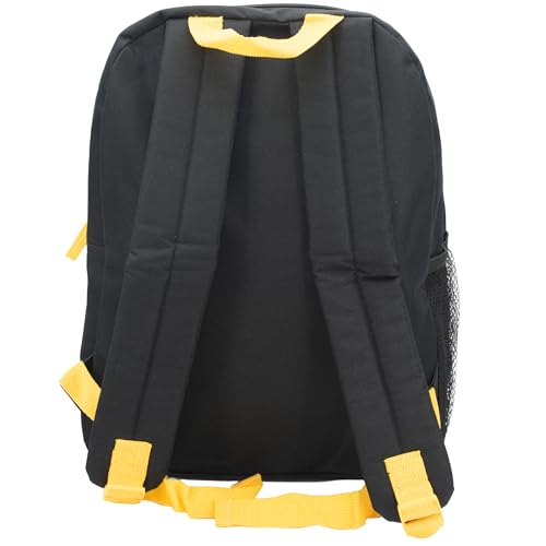 AI ACCESSORY INNOVATIONS Batman Kids Backpack, Dark Knight Superhero 15" School Bag for Boys, Black - color: Batman