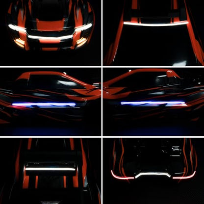 RC 1/6 Front & Rear LED Lights for Tra-xxas XRT 8S 4WD 1/6 RC Crawler Car Upgrades