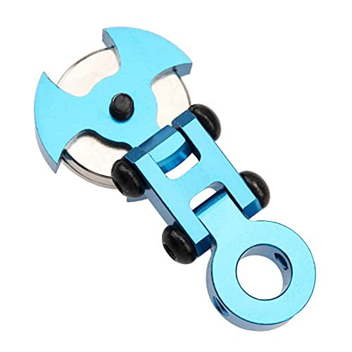ShareGoo 4Pack Metal Magnetic Stealth Invisible Body Post Mount Upgrade Parts Compatible with Axial SCX10 HSP Redcat D90 1/10 RC Crawler Drift Car Truck (Blue) - color: Blue