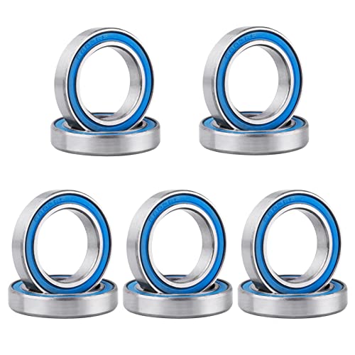 Professional RC Ball Bearings Double Rubber Sealed for Traxxas Arrma Axial Team Associated Losi Redcat Racing RC4WD Tamiya HPI (10-Pack) (17x26x5mm) - size: 17x26x5mm