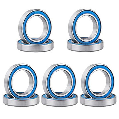 Professional RC Ball Bearings Double Rubber Sealed for Traxxas Arrma Axial Team Associated Losi Redcat Racing RC4WD Tamiya HPI (10-Pack) (17x26x5mm) - size: 17x26x5mm