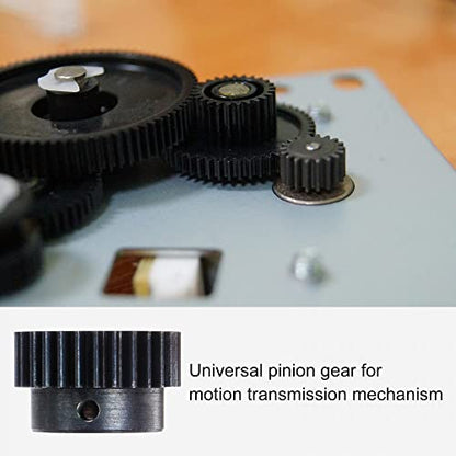 uxcell 1Mod 28T Pinion Gear 8mm Bore Hardened Steel Motor Rack Spur Gear with Step for RC Car Truck Buggy Gear Drive