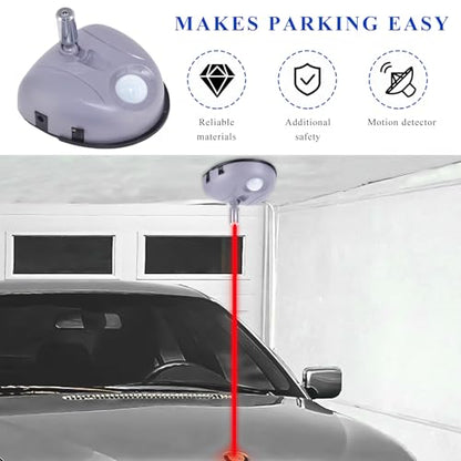 Sun Walker Dual Laser Garage Assist Parking Guide Aid, 360 Degree Adjustable Laser Park Assist Sensor with AC Adapter, Wider Angles Motion Activated Garage Parking Aid for Most Vehicles