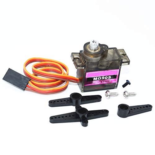 MG90S 14G Metal Geared Micro Servo Motor for RC Car Robot Helicopter