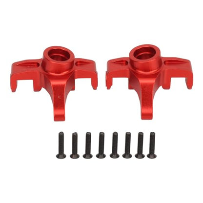 RC Steering Knuckle, Durable Aluminum Alloy Replacement Pair for 1/14 1/16 Scale Off-Road RC Cars, Steering Cup for RC Enthusiasts Racing Repairs