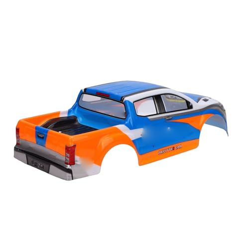ciciglow 1/10 Scale RC Car Body Shell Painted Precut Universal 26cm Wheelbase for Pickup Truck – Durable PVC Modification Body for RC Car Model (Blue) - color: Blue