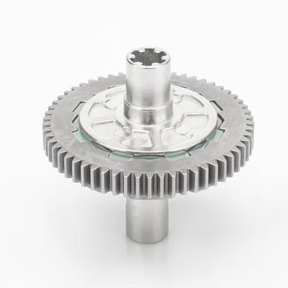 daitoku 57T Metal Steel Slipper Clutch Spur Gear Upgrade Replace Part for Arrma Granite Senton 3s Vorteks 1/10 Kraton 4s Outcast 4s 1/8 Typhon 3s Big Rock 3s RC Car