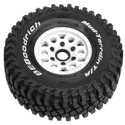 1/8 1/10 RC Short Course Truck Tires 4.96" OD Monster Truck Tires 12/14/17mm Hex Fit for 1/8 Mojave 4S ARRMA Typhon ARRMA SENTON 4X4 V3 1/10 Losi Baja Rey