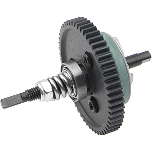 Steel 6878 Differential Gear Slipper Clutch 54T 32P Spur Gear with 15T/17T/19T Pinions Gear Sets Compatible with Traxxas Slash 4X4 / Stampede 4X4 / Rustle 4X4 1/10 RC Car