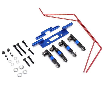 Front and Rear Wide Sway Bar Anti Roll Bar Kit for TRAXS Slash 2WD 1/10 RC Car Upgrades Parts Accessories - (Color: As Shown)