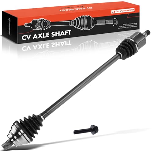 A-Premium Front Right Passenger Side CV Axle Shaft Assembly | Compatible with Volkswagen Jetta 2005-2018 CC Golf SportWagen Passat CC Rabbit, Replace# 1K0407272EF 1K0407272GE - style: Front Passenger Side
