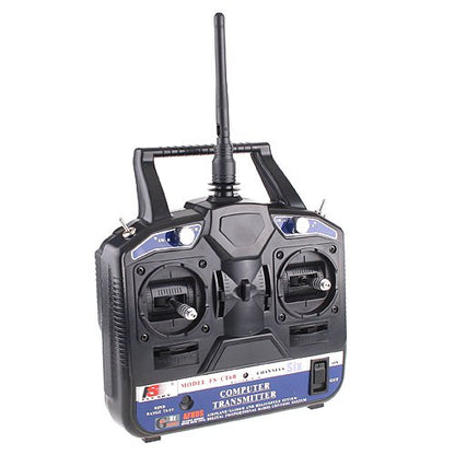 2.4G FS-CT6B 6 CH Radio Model RC Transmitter & Receiver PPM/GFSK Heli/Airplane/Glid 12V DC