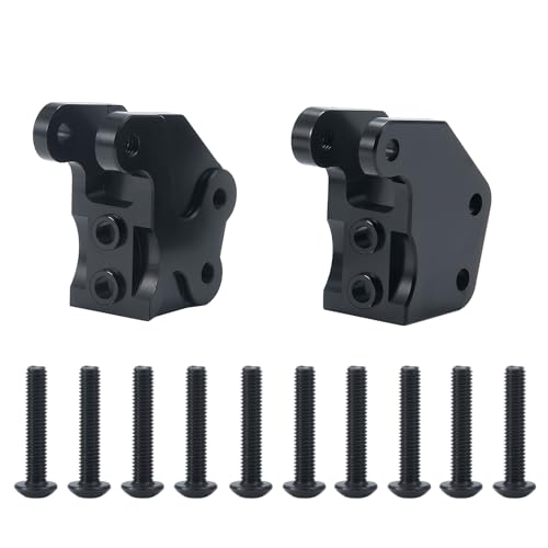 4PCS RC Aluminum Lower Shock Link Mount Shock Suspension Linkages Front Rear Axle Link Shock Mount for Axial Wraith 90048 1/10 RC Crawler Car Upgrade Parts