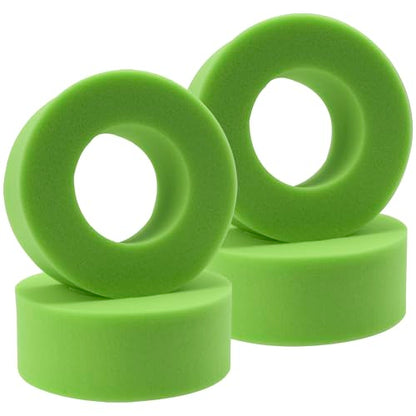 4PCS 1.9" RC Tire Foam Inserts OD 105mm Fit 1.9inch Wheel Tires Compatible with Axial SCX10 Traxxas TRX4 Redcat Gen7 D90 1/10 RC Crawler Car