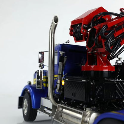 1/14 6X6 RC Tractor Truck Metal Chassis 2-Speed Gearbox RTR 56344 Sound Light System ESC Servo Hobby Grade Model