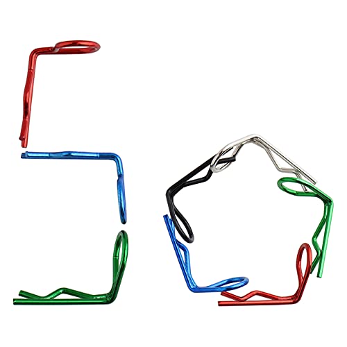50 Pieces 90-Degree Angle Body Clips Bent Springy Pins & RC Car Clip Pin Steel Wires for 1/8 1/10 1/12 Scale RC Model Cars Universal Vehicle Clips Truck Crawler Trucks - color: 1.2mm