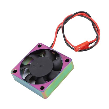 Drfeify RC Motor Cooling Fan, 14000RPM High Speed Aluminum Alloy Quiet Heatsink Fan for RC Car Model