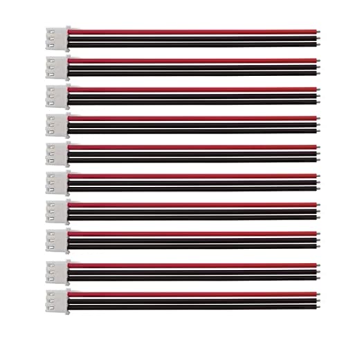 10pcs JST-XH 2S 7.4v LiPo Balance Plug Extension Cable Battery Charger Connector 22AWG for RC Drone Rechargeable Lipo - style: 10pcs 2s